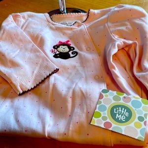 Little pink Me pijamas cotton 6 month old baby girl